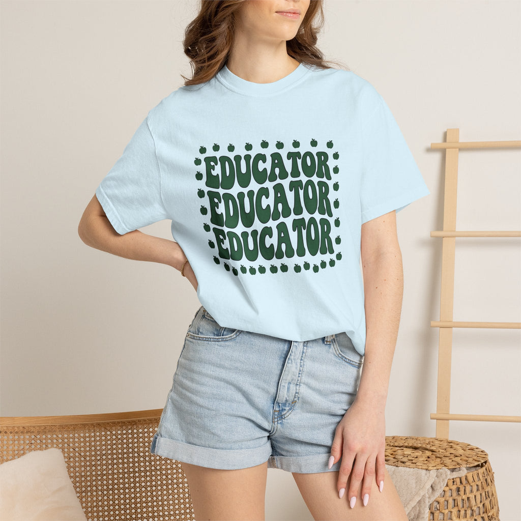 Apple Graphic Shirt Teachers School Unisex Gift Groovy Tee product image 9