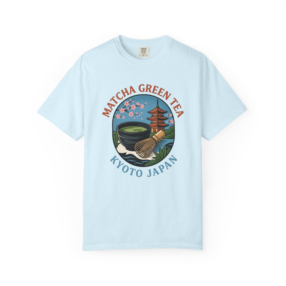 Matcha Tea Bowl Shirt Drinks Japan Unisex Gift Vintage Tee product image 2