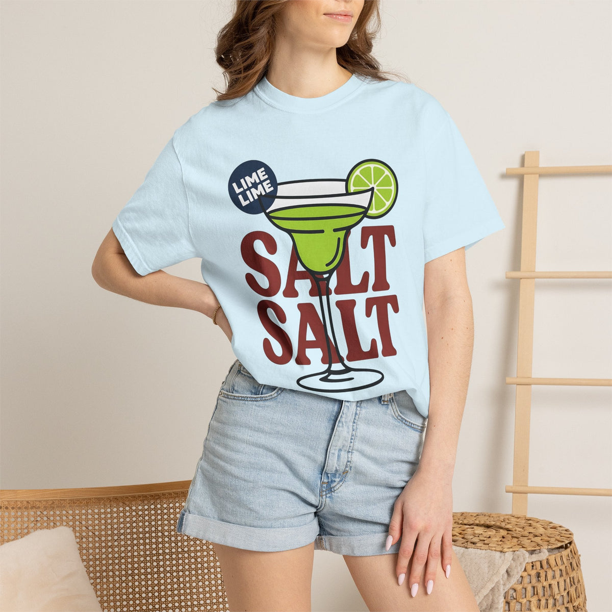Margarita Glass Shirt Drinks Beverage Unisex Gift Pop Art product image 9