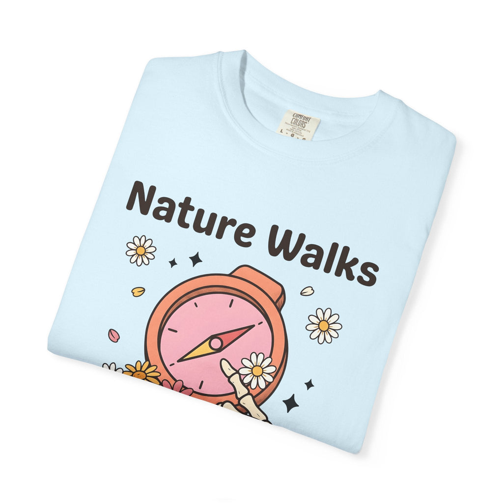 Compass Skeleton Hand Shirt Hiking Floral Unisex Gift product image 8