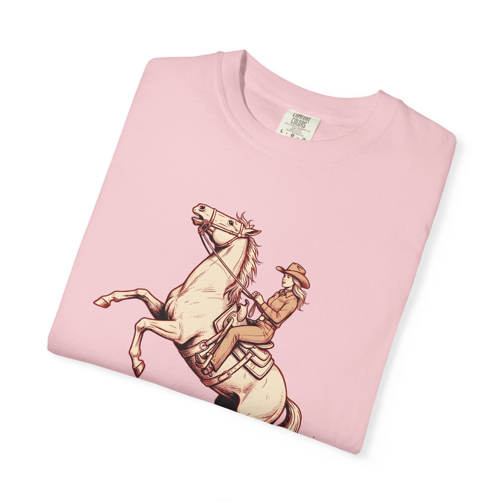 Cowgirl Horse Shirt Rodeo Gift for Women Hand Drawn Tee product image 11