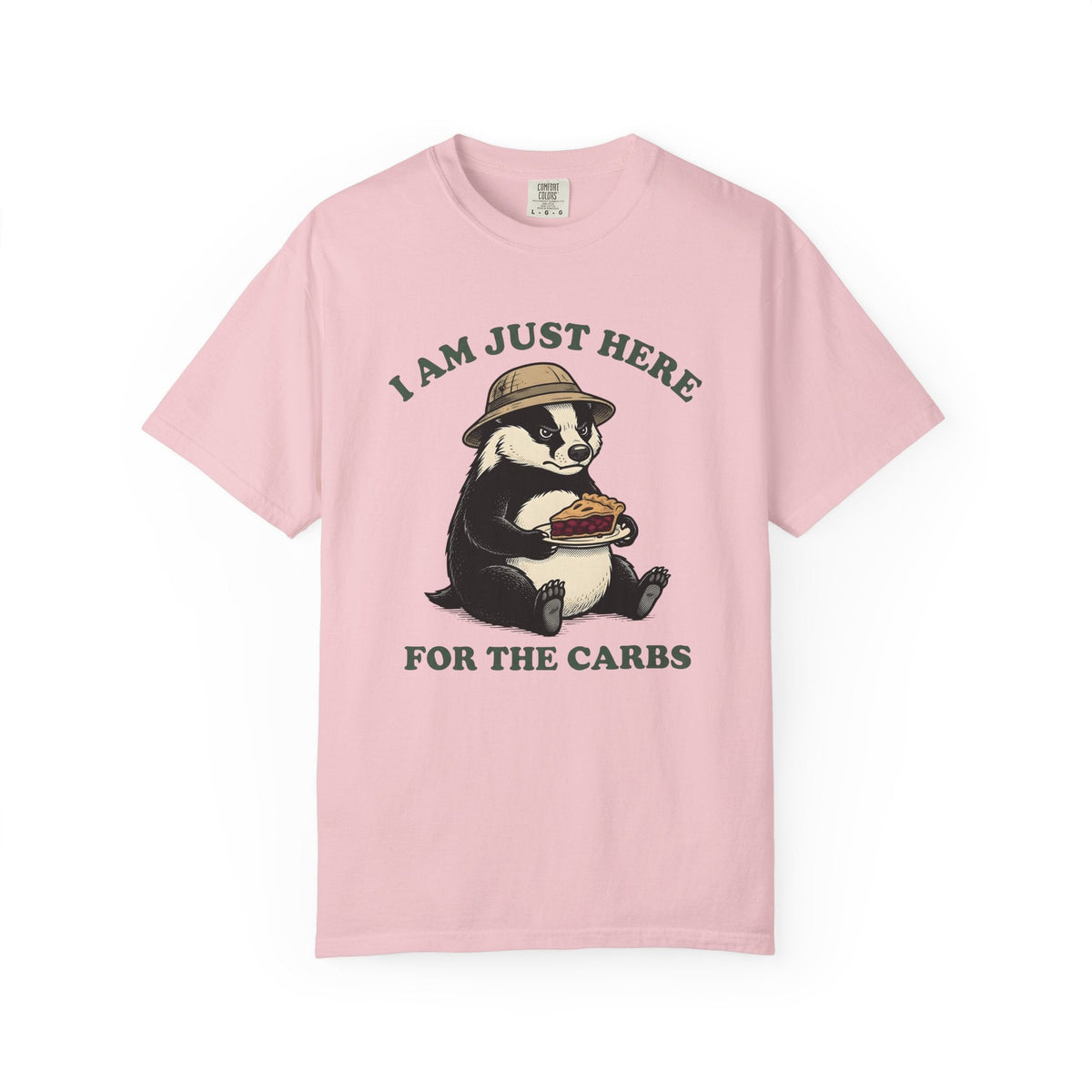 Badger Cake Shirt Desserts Critters Unisex Gift Heritage product image 3