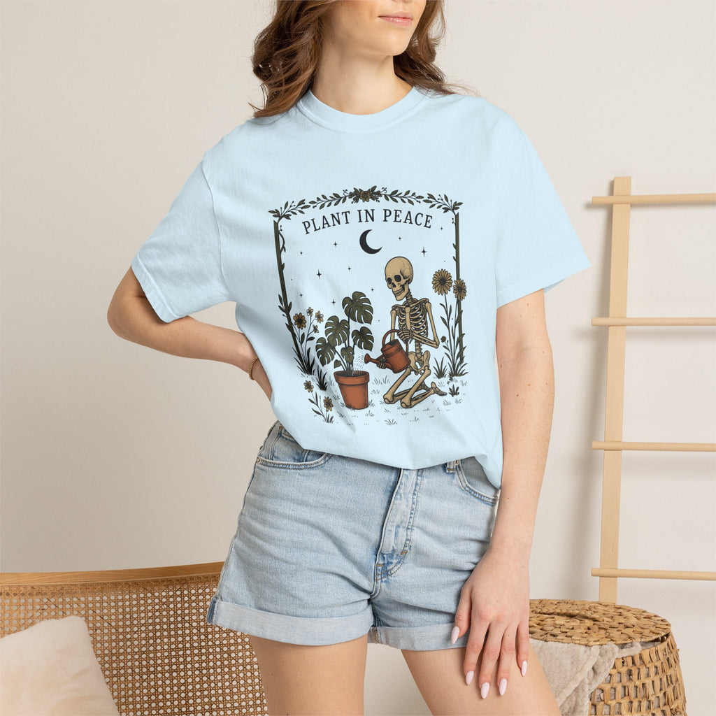 Skeleton Gardening Shirt Halloween Plant Unisex Gift Boho product image 9