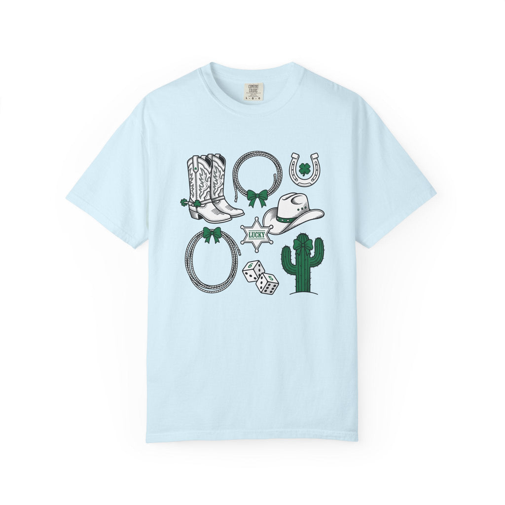 Cowboy Country Symbols Shirt St Patricks Day Rodeo Unisex product image 2