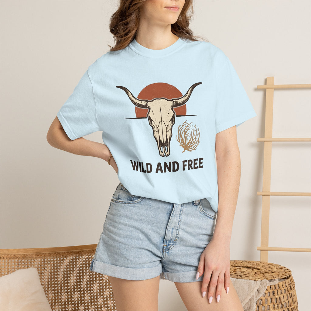 Steer Skull Shirt Cowgirl Country Gift for Women Farmhouse product image 9