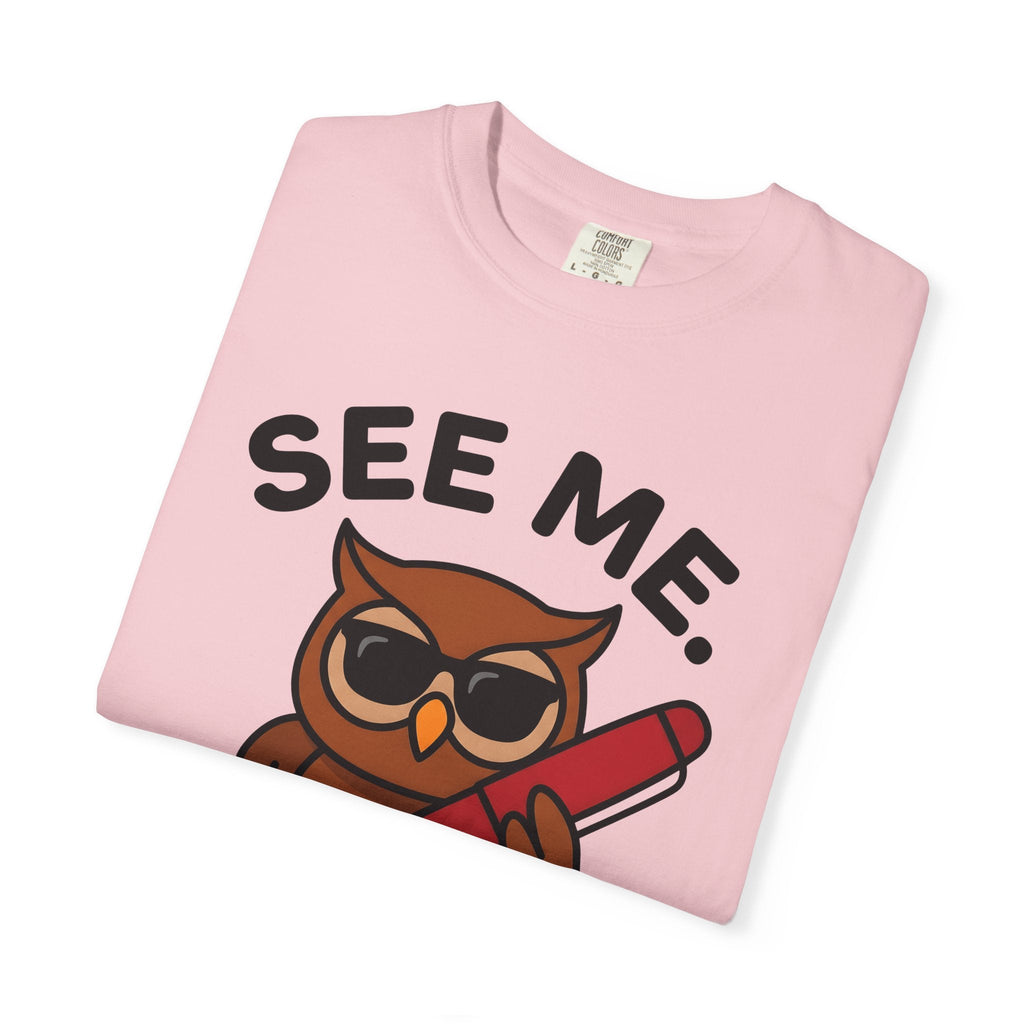 Owl Sunglasses Hand-Drawn T-Shirt – Cool Teacher Learning product image 11