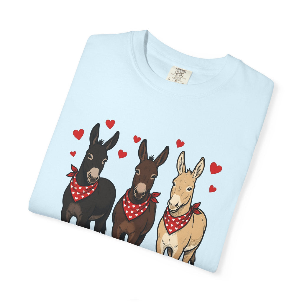 Donkey Group Shirt St. Valentine's Day Wildlife Unisex Gift product image 8