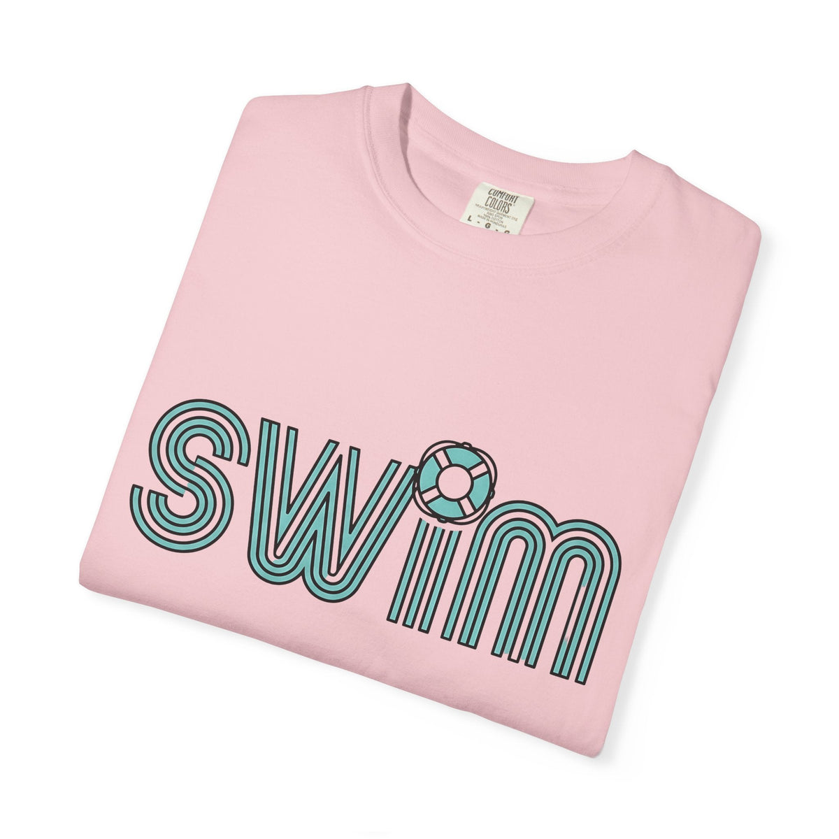 Swim Quote Shirt Swimming Coast Unisex Gift Modern Tee product image 11