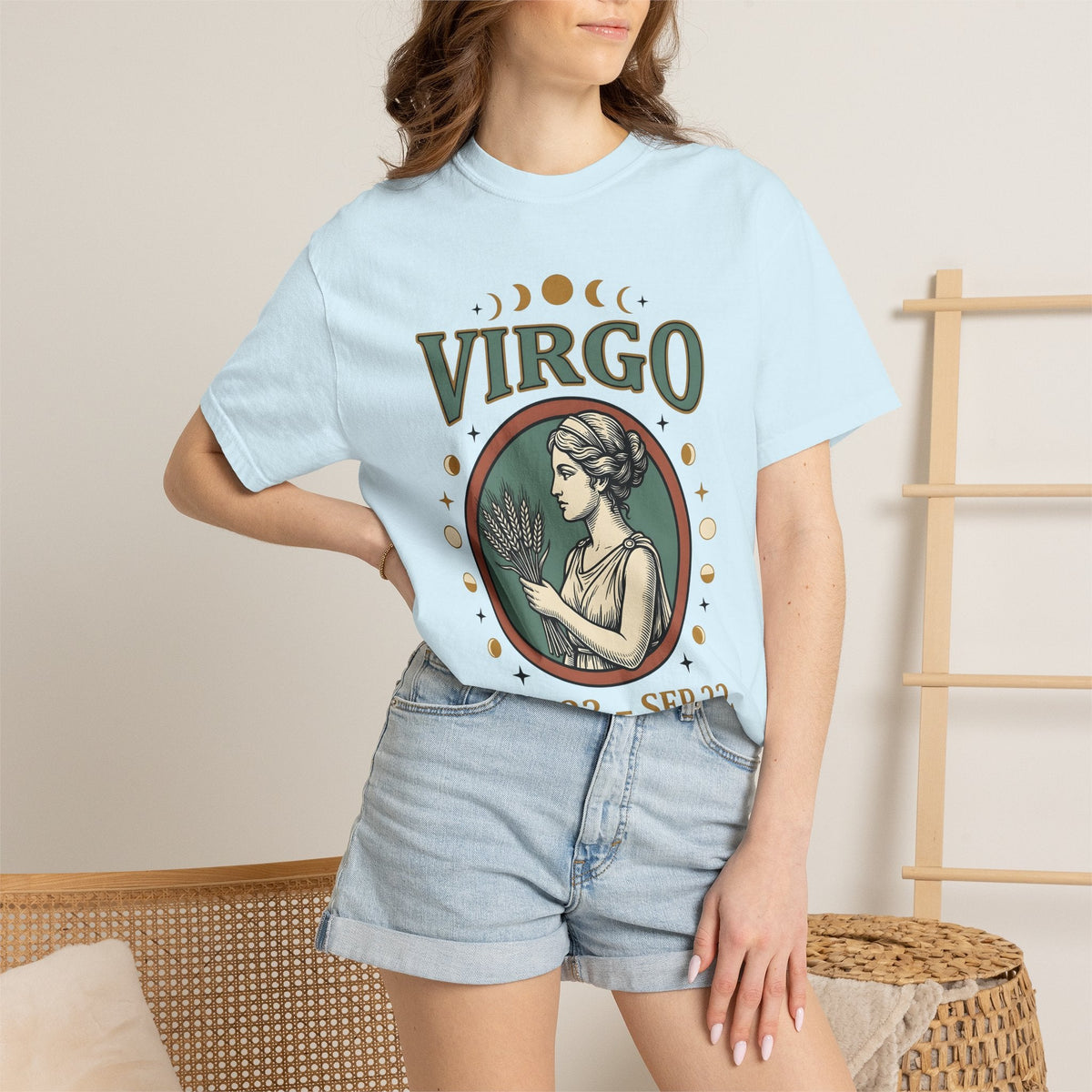 Astrology Goddess Shirt Boho Chic Mysticism Gift for Women product image 9