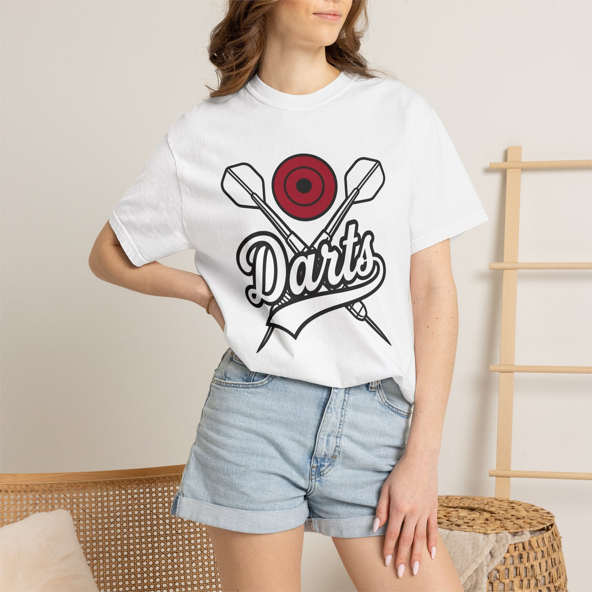 Dartboard Circle Shirt Darts Tavern Unisex Gift Minimalist product image 6