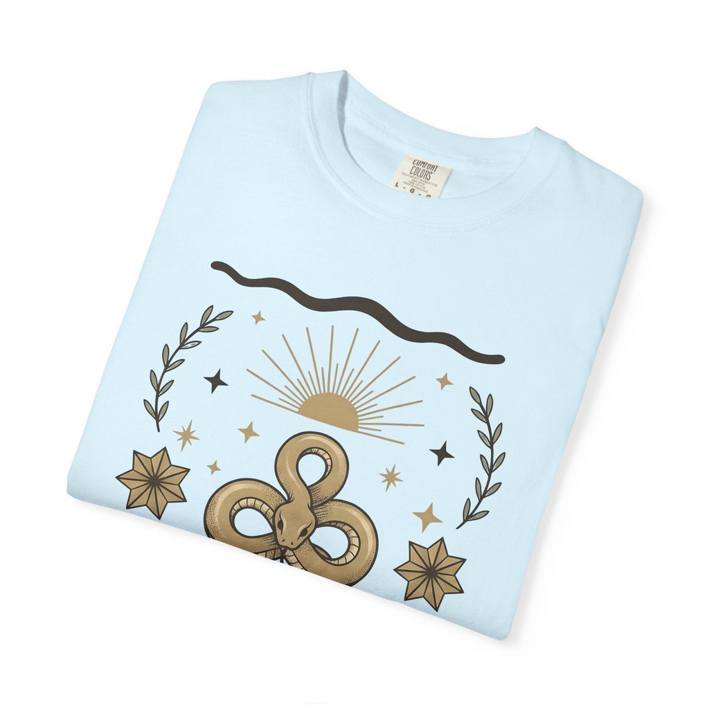 Serpent Moon Shirt Boho Chic Star Signs Unisex Gift product image 8