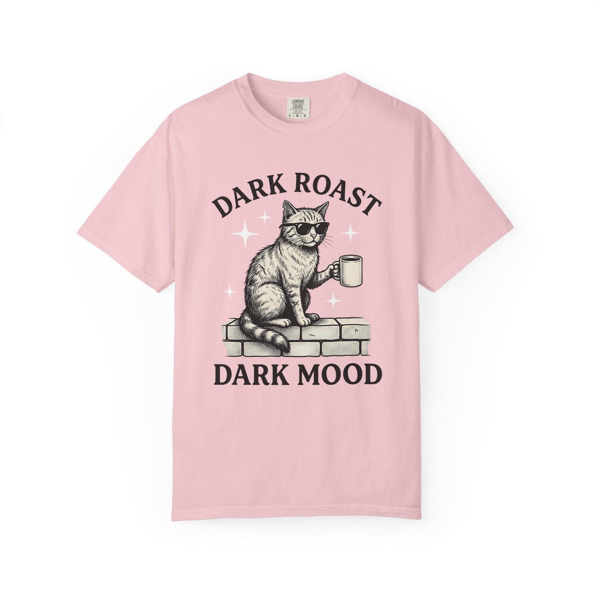 Cat Coffee Cup Shirt Coffee Feline Unisex Gift Retro Tee Mug T-Shirt Coffee Fan