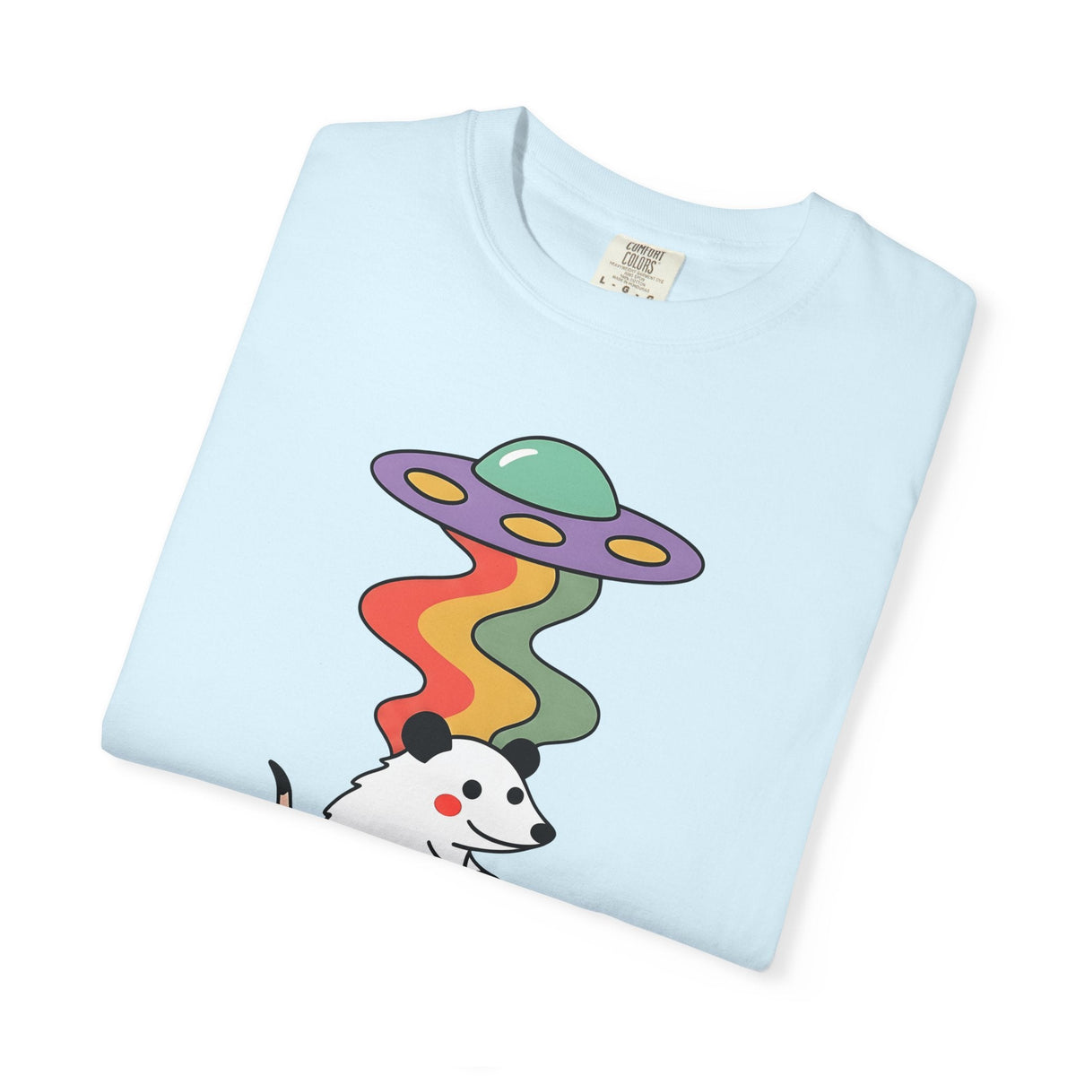 Opossum Bike Shirt Sports Biking Unisex Gift Comic Tee product image 8