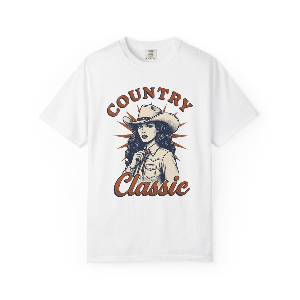 Cowgirl Design Shirt Frontier Gift for Women Hand Drawn Tee product image 1