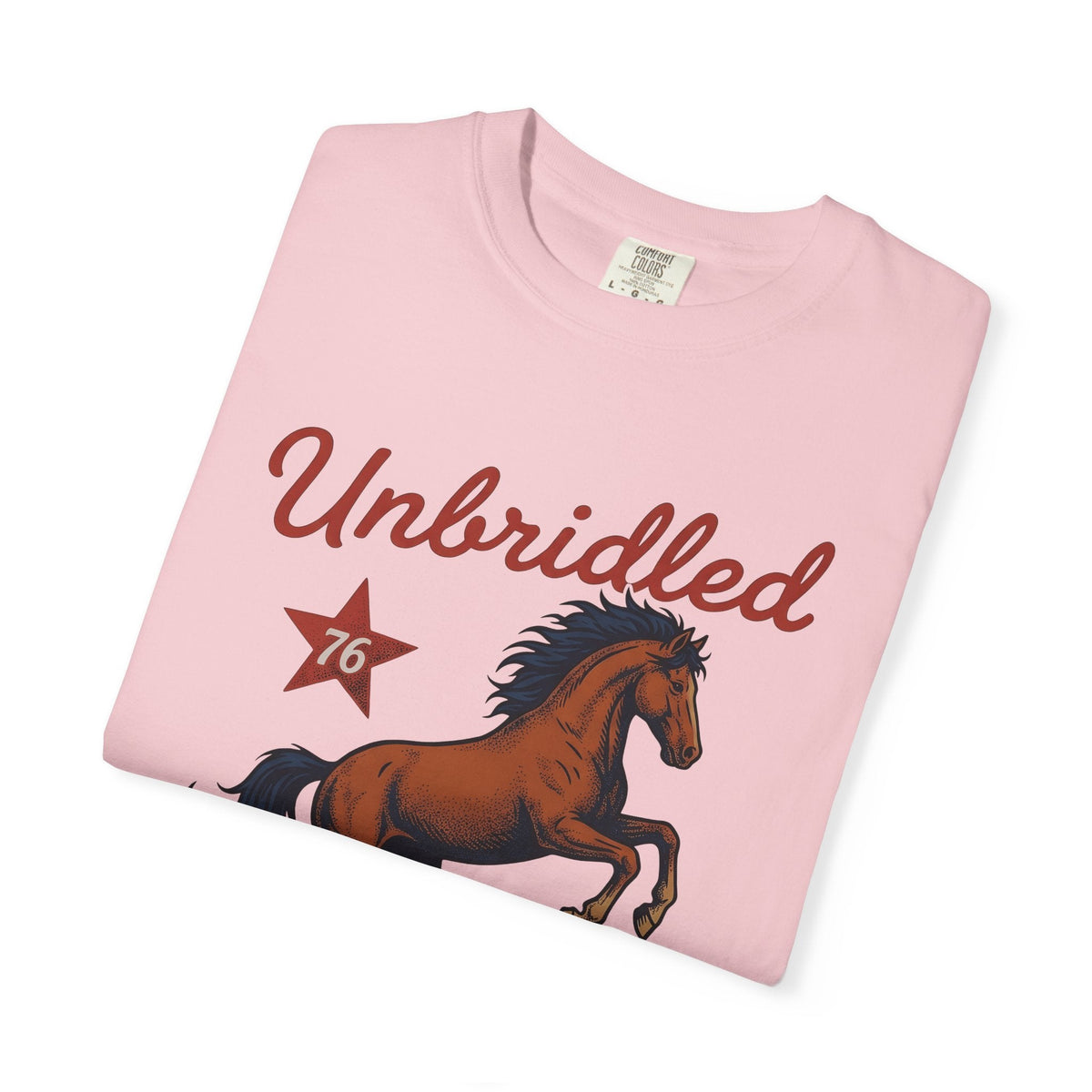 Bucking Horse Shirt America Flag Unisex Gift Retro Tee product image 11