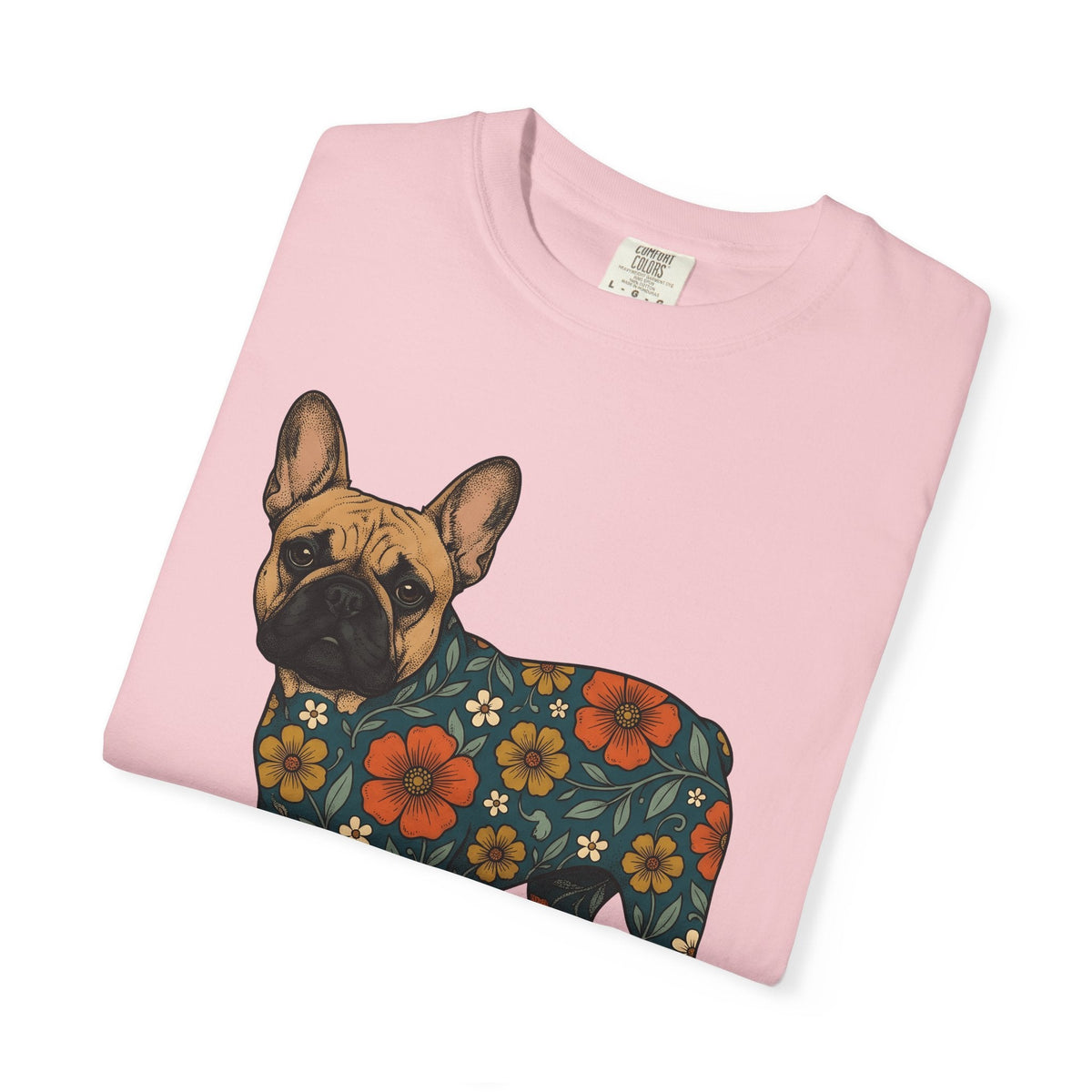 French Bulldog Shirt Dog Floral Unisex Gift Boho Tee product image 11