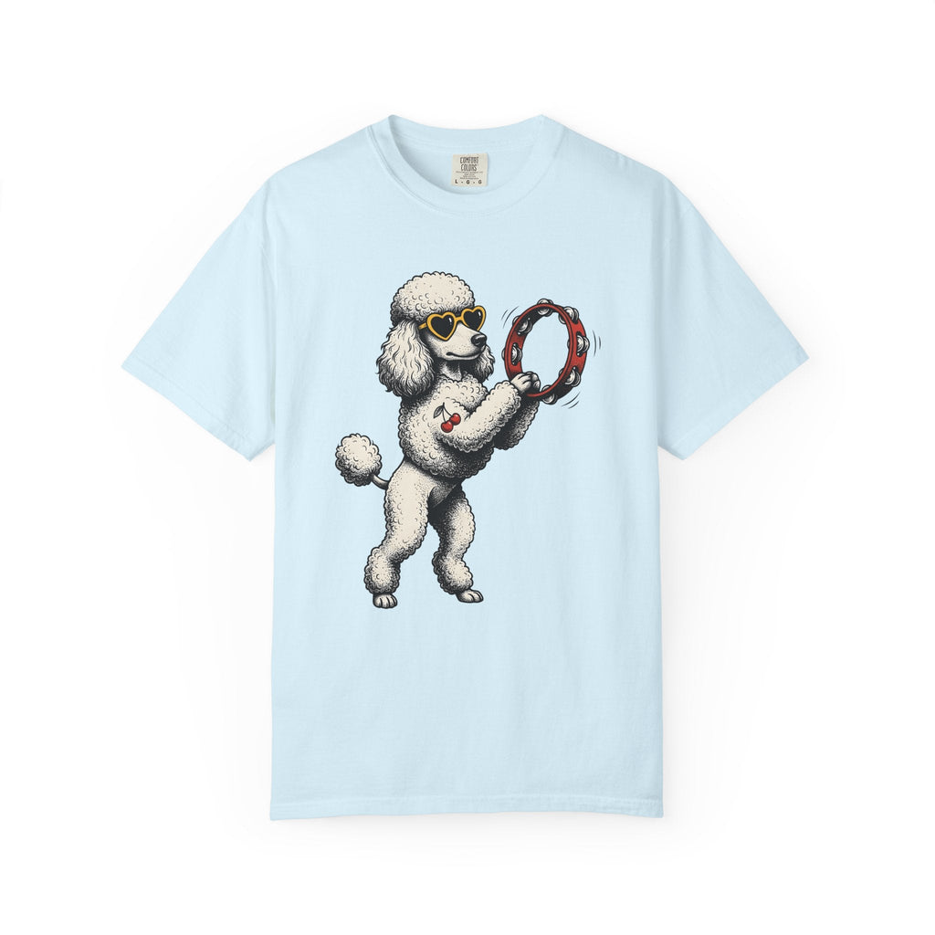 Poodle Dog Shirt Music Unisex Gift Cartoon Tee T-Shirt Fan product image 2