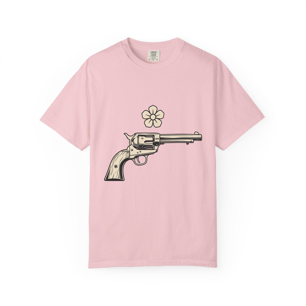 Western Pistol Shirt Cowgirl Cowboy Gift Women Retro Tee product image 3