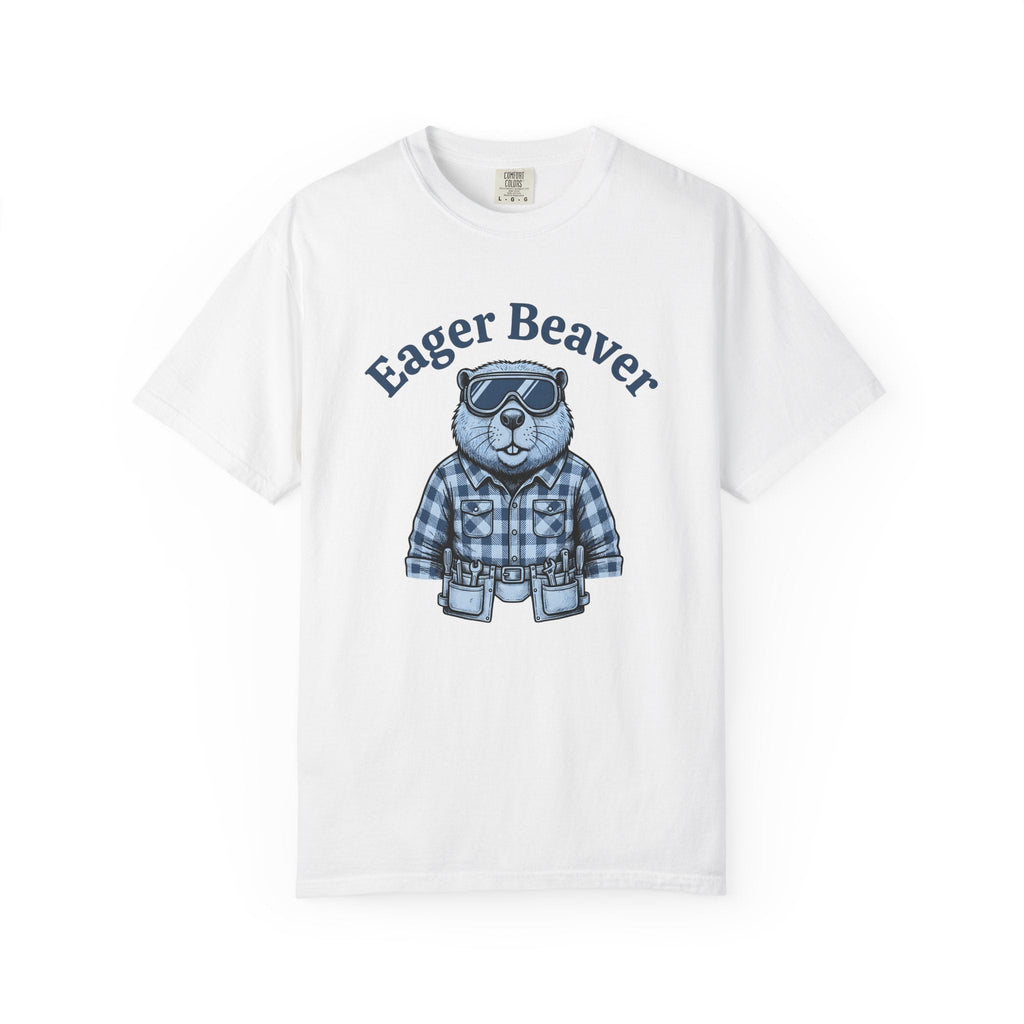 Beaver Mascot Shirt Animal Clothing Unisex Gift Comic Tee product image 1
