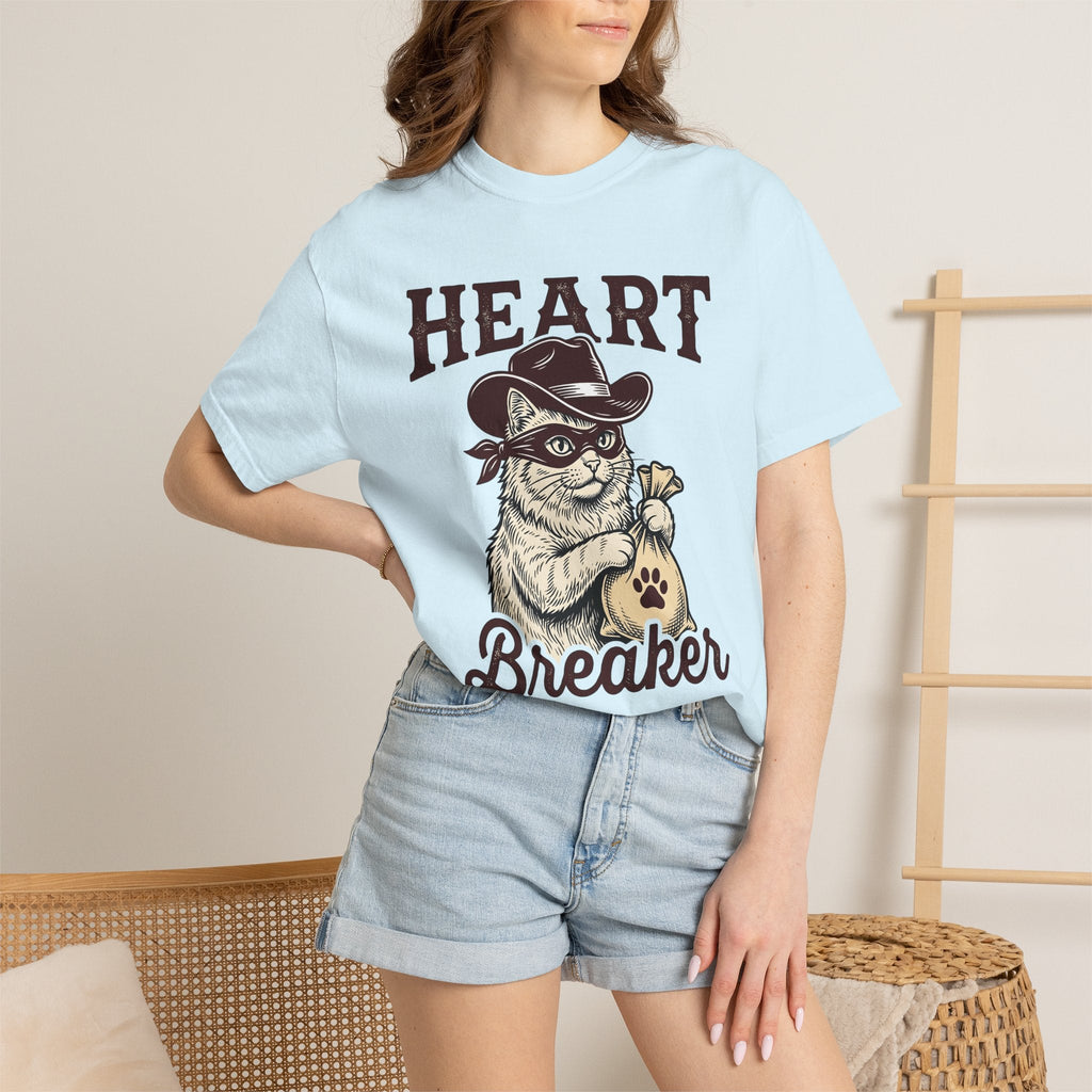 Cowboy Cat Shirt Humor Unisex Gift Vintage Tee Kitty product image 9