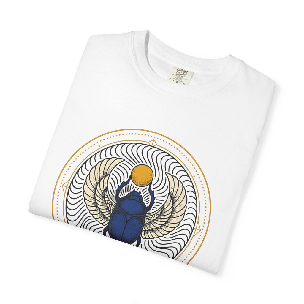 Scarab Bug Shirt Boho Chic Mysticism Unisex Gift Tribal Tee product image 5