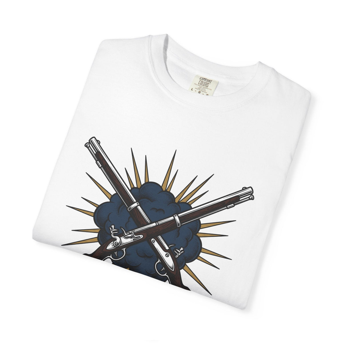 Crossed Rifles Shirt America Nationalism Unisex Gift product image 5