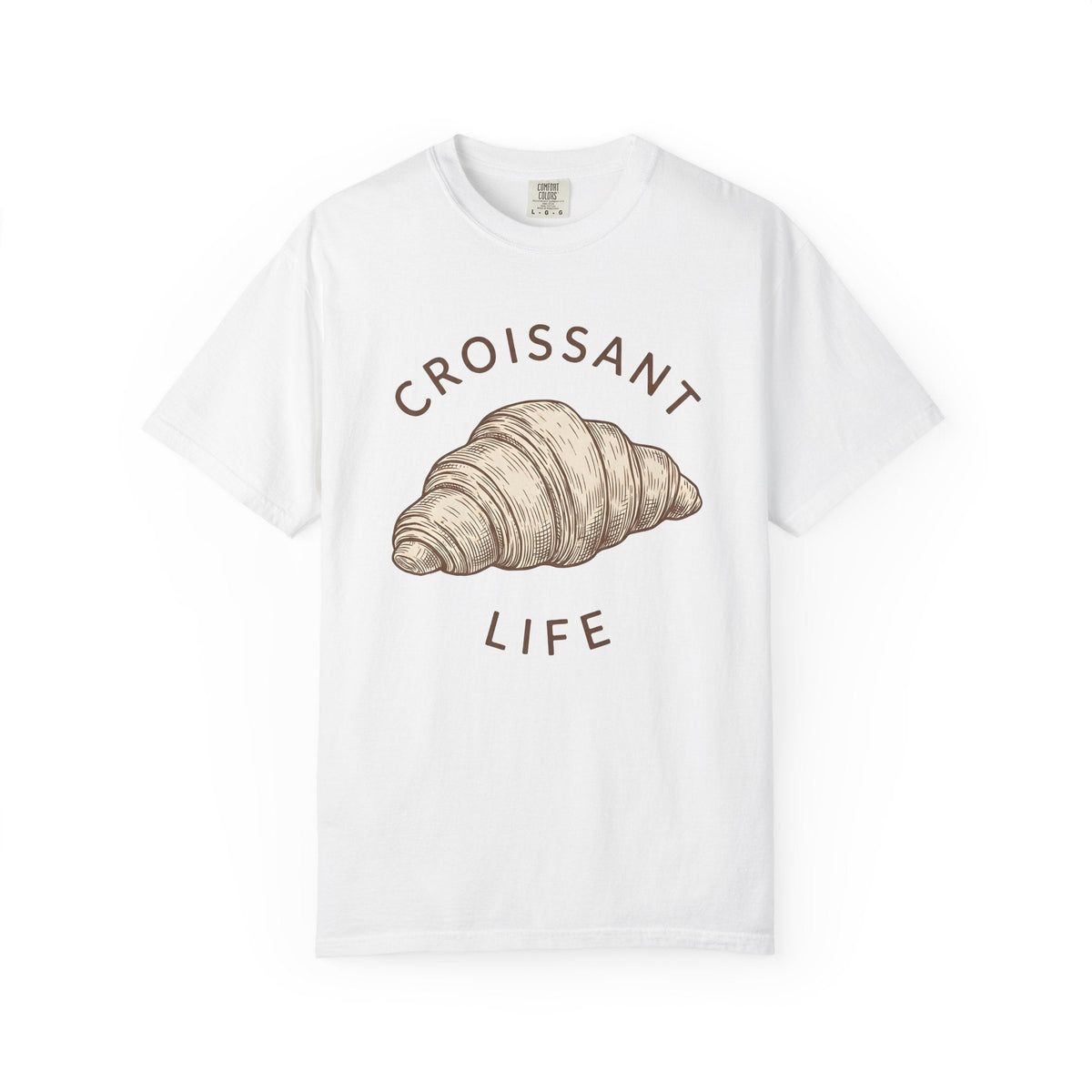 Croissant Graphic Shirt Desserts Bakery Unisex Gift Vintage product image 1