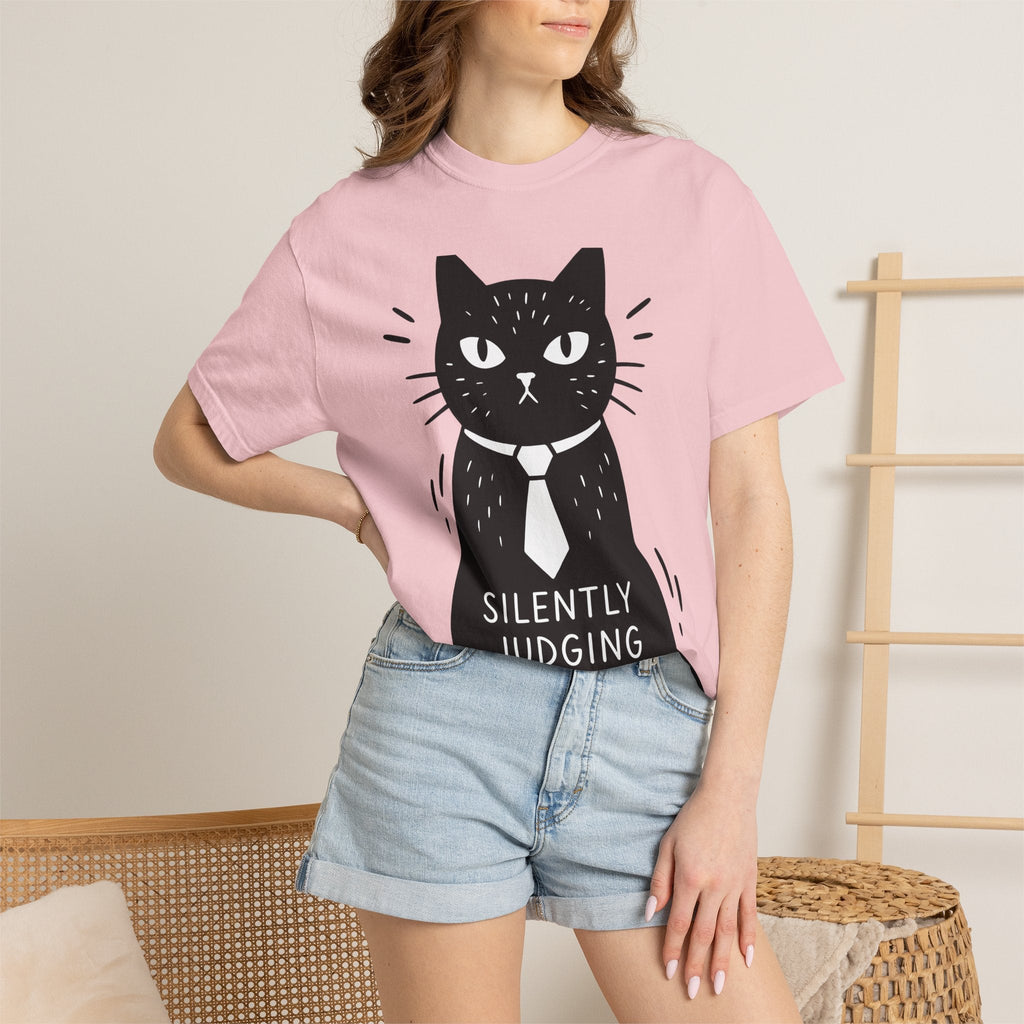 Black Cat Shirt Jokes Unisex Gift Comic Tee Kitty T-Shirt product image 12