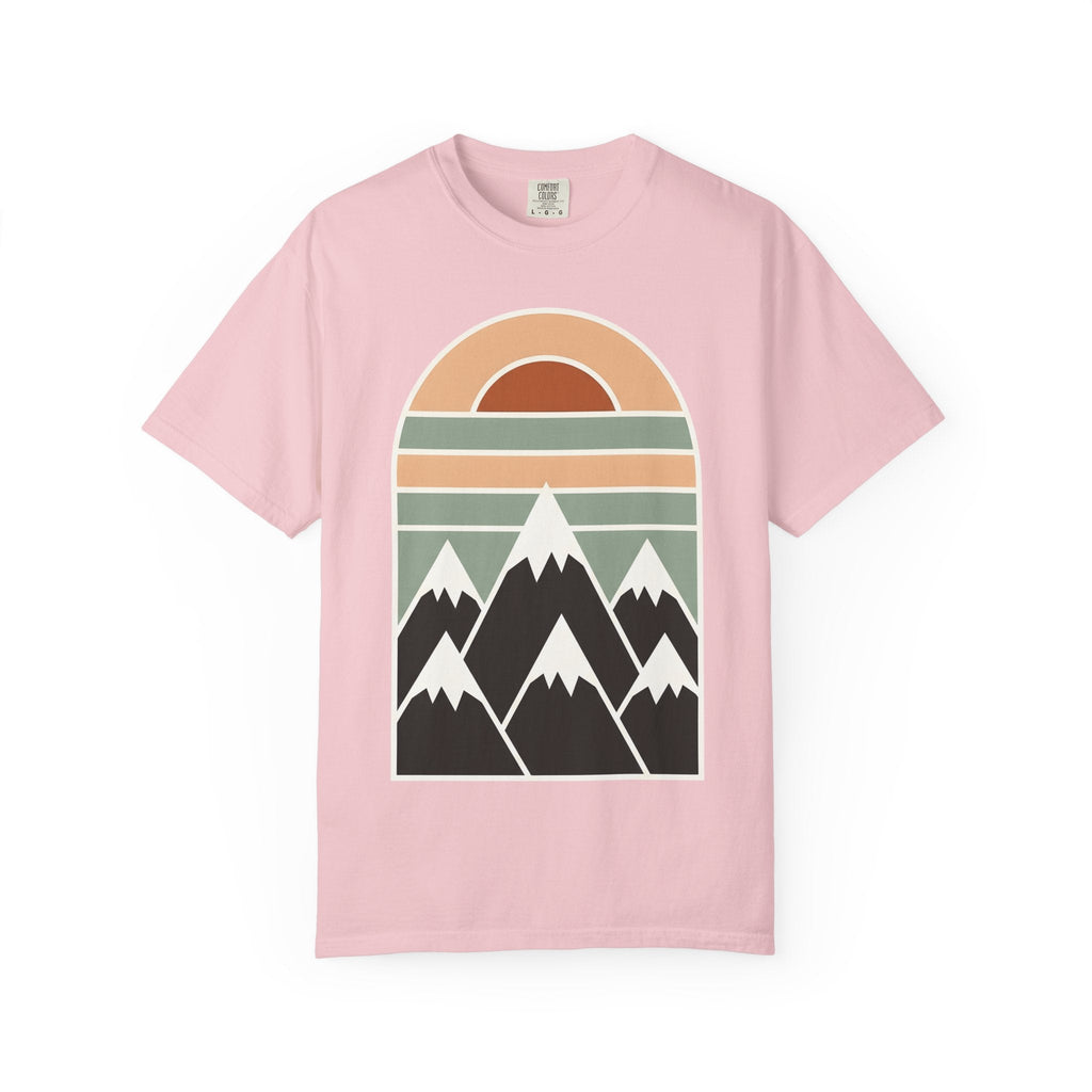 Mountain Twilight Shirt Nature Adventure Unisex Gift Flat product image 3