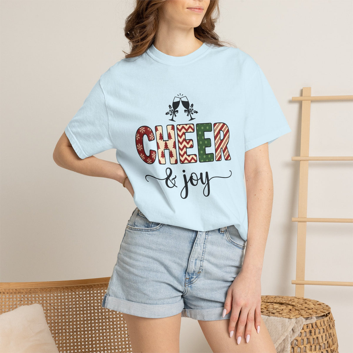 Christmas Letters Shirt Celebration Unisex Gift Holiday Tee product image 9