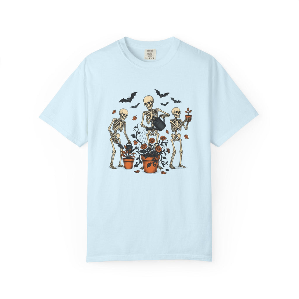 Skeleton Gardening Shirt Halloween Macabre Unisex Gift Old product image 2