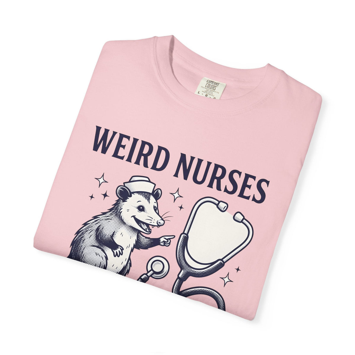 Possum Nurse Shirt Nurses Creatures Unisex Gift Hand Drawn product image 11
