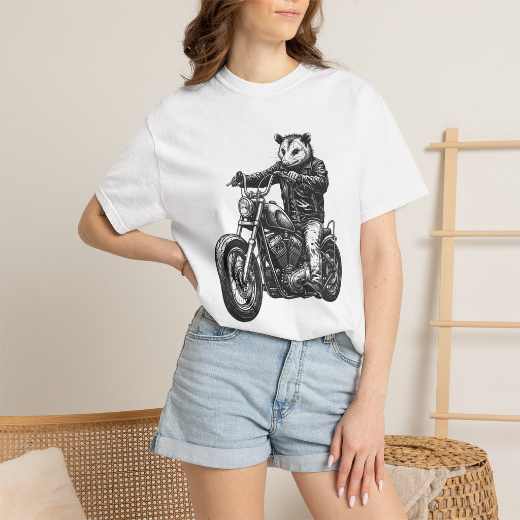 Possum Bike Shirt Animals Riding Unisex Gift Neo product image 6