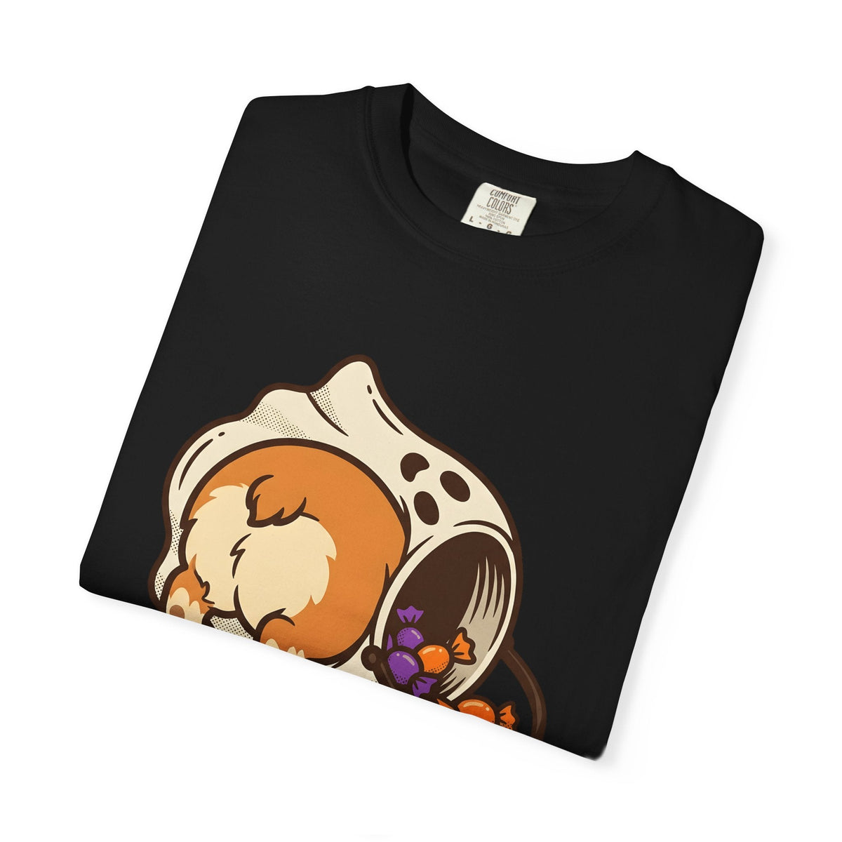 Corgi Dog Shirt Halloween Gift Women Cartoon Tee Puppy product image 15