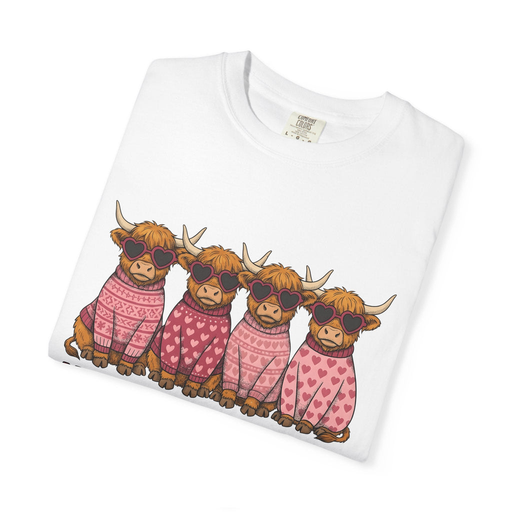 Highland Cattle Shirt St. Valentine's Day Pets Unisex Gift product image 5