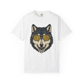 Wolf Sunglasses Shirt Mom Animal Gift for Women Hand Drawn product image 1