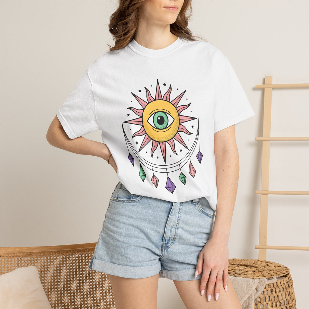 Sun Eye Shirt Boho Chic Metaphysical Unisex Gift Spiritual product image 6