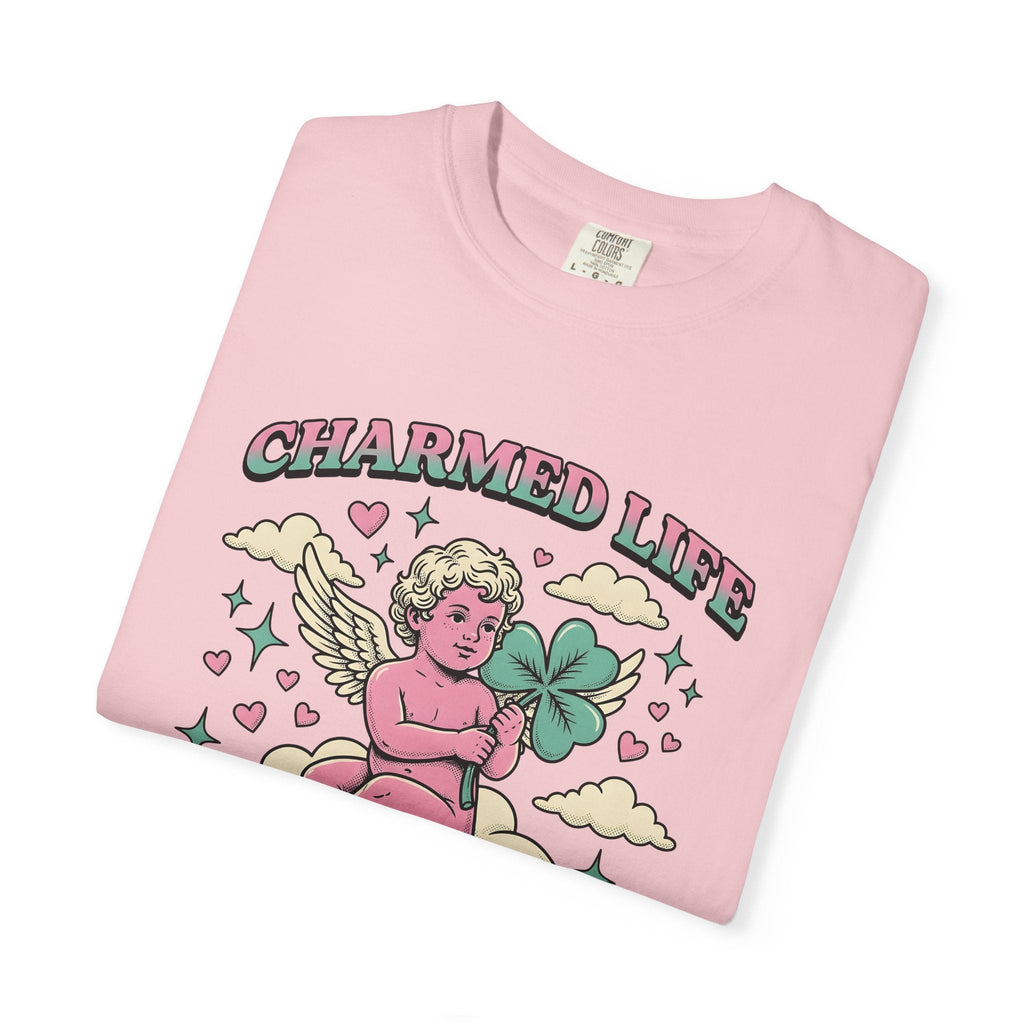 Angel Clover Shirt St Patricks Day Luck Unisex Gift Vintage product image 11