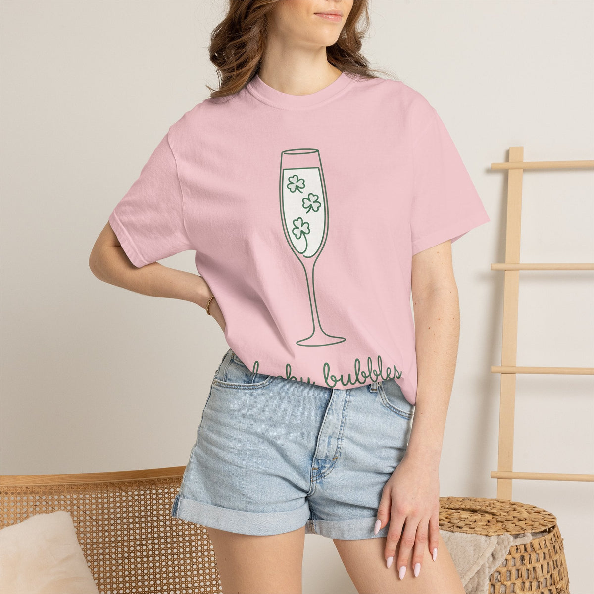 Champagne Flute Shirt St Patrick's Day Celebration Unisex product image 12