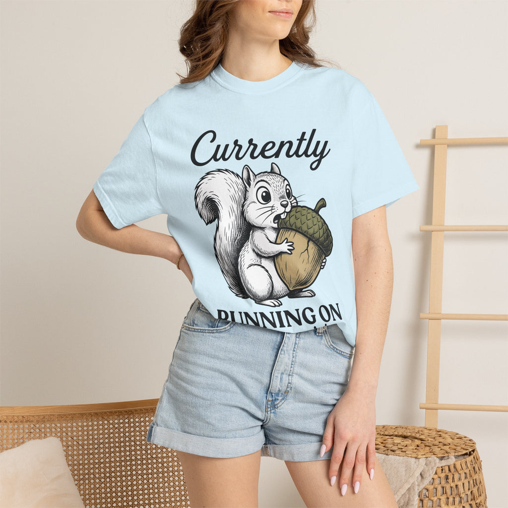 Chipmunk Acorn Doodle T-Shirt – Funny Woodland Critter product image 9