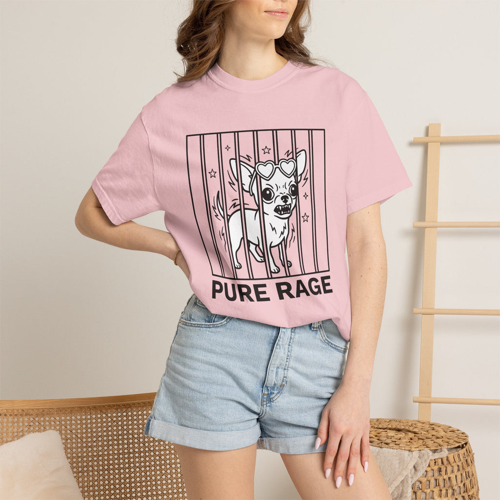 Chihuahua Heart Sunglasses Cartoon T-Shirt – Funny Puppy product image 12