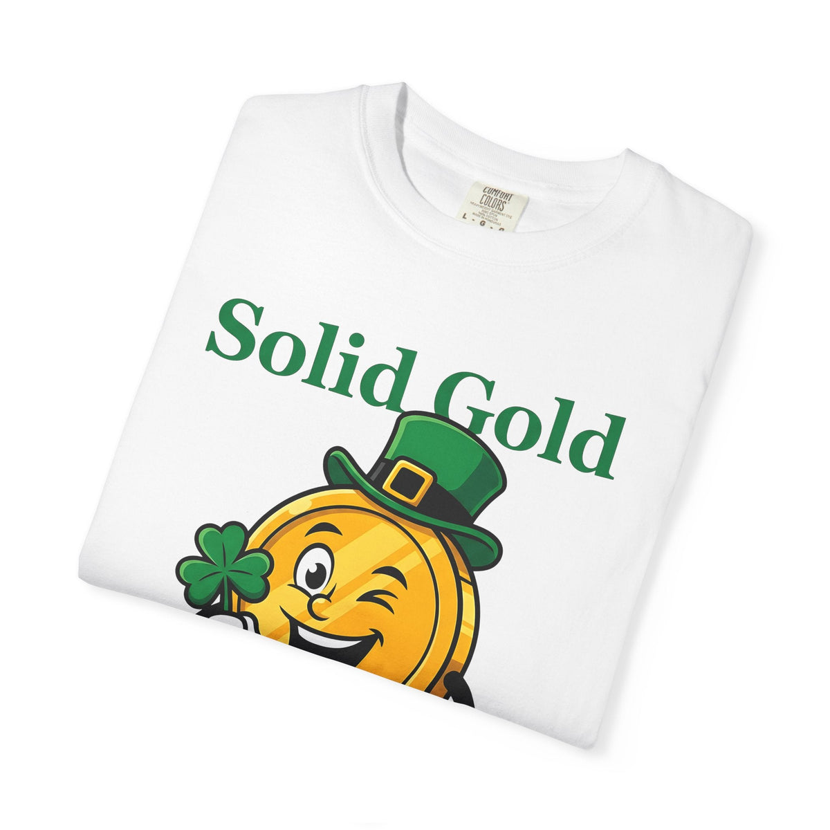 Gold Currency Figure Shirt St Patrick's Day Luck Unisex product image 5