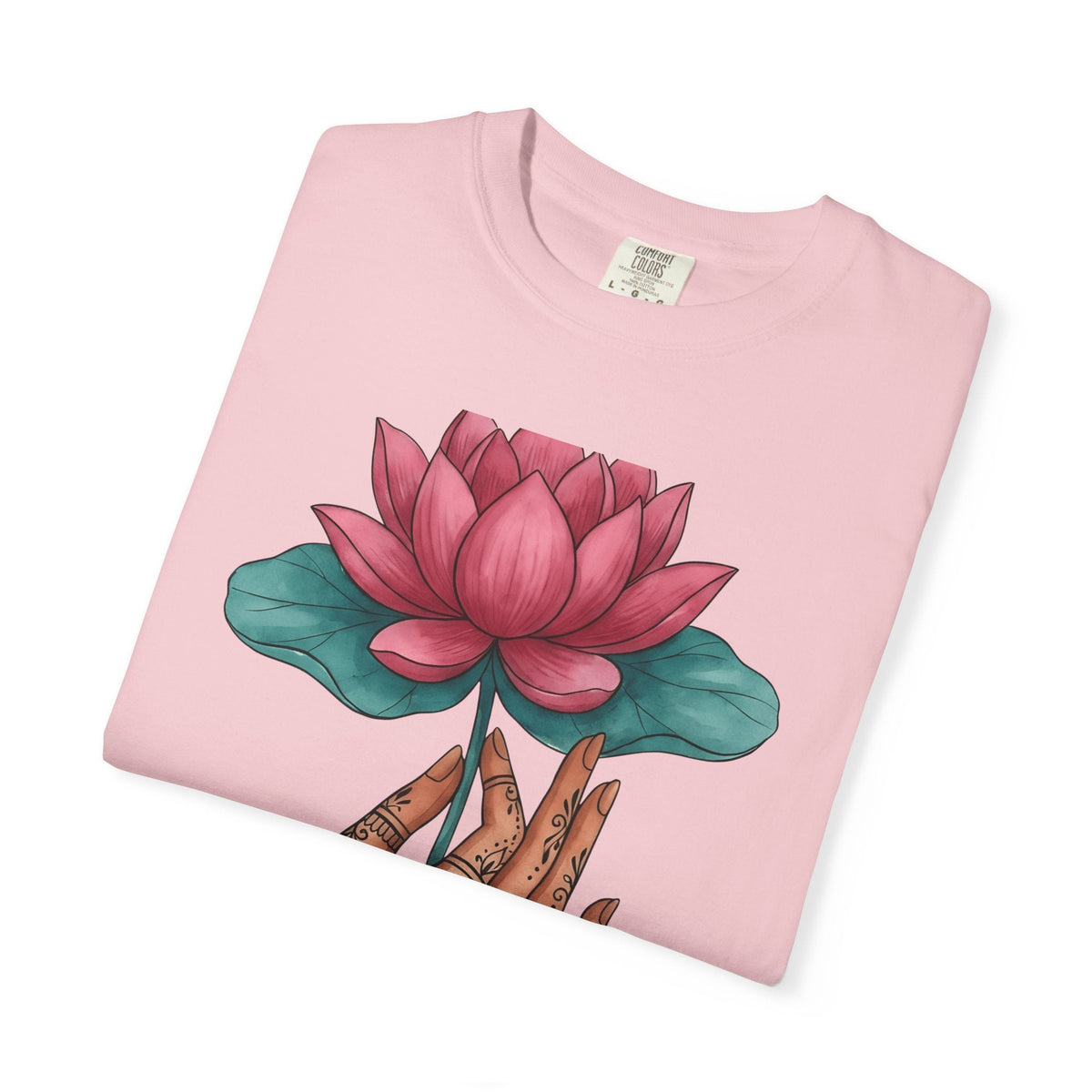Lotus Fingers Shirt Boho Chic Spirituality Gift Women product image 11