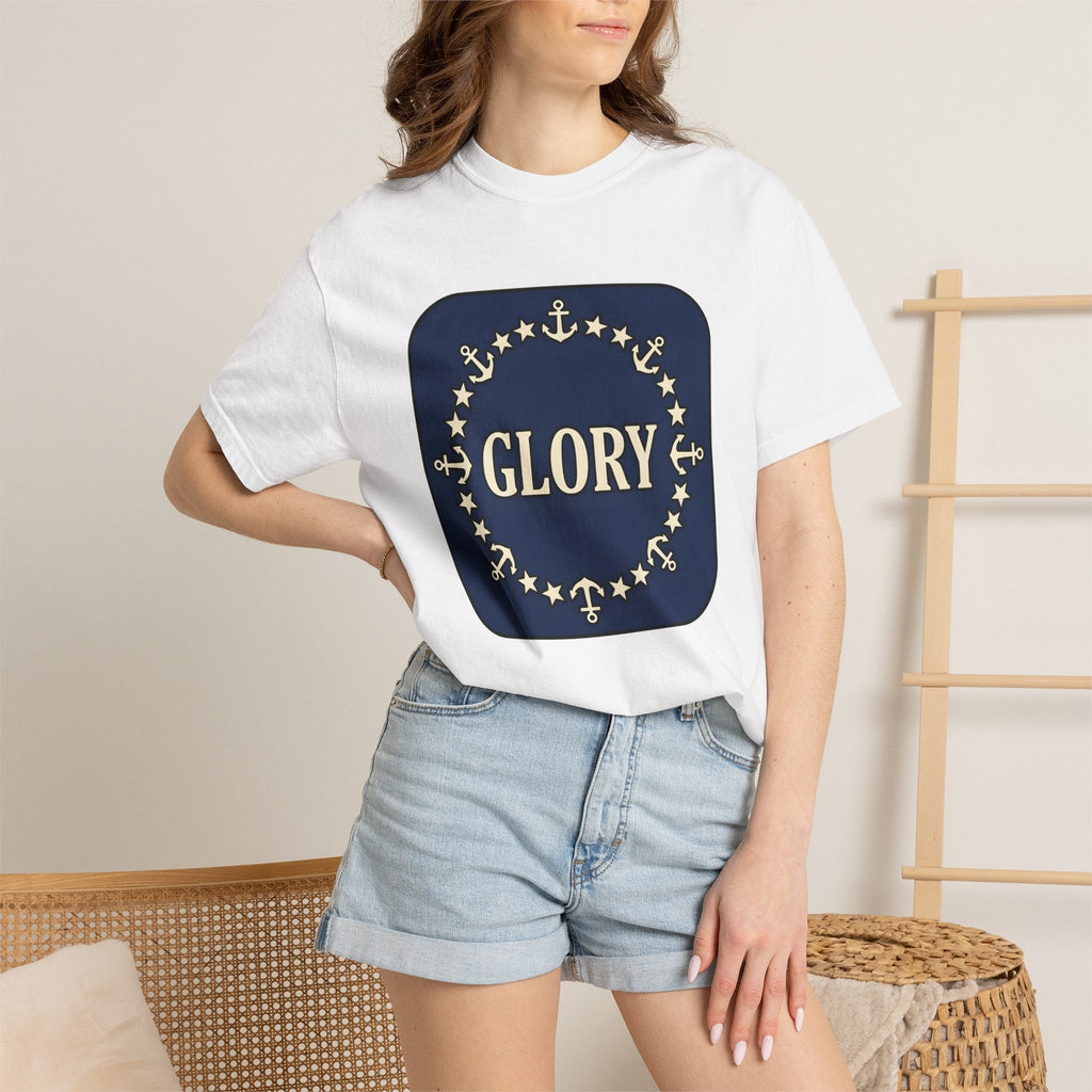 Anchor Star Circle Shirt 4th Of July Military Unisex Gift product image 6