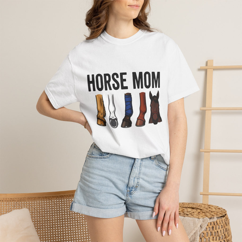 Horse Graphic Shirt Mom Equestrian Gift for Women Cartoon product image 6