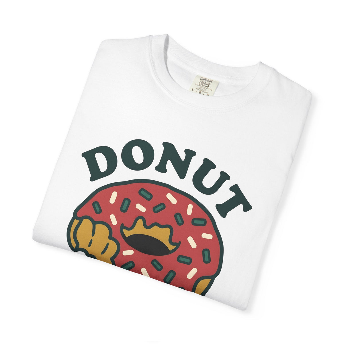 Chocolate Donut Shirt Desserts Brunch Unisex Gift Comic Tee product image 5