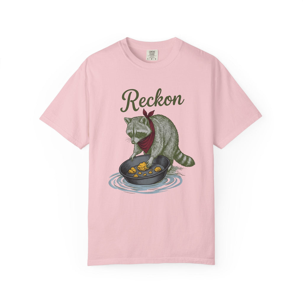 Raccoon Scarf Retro T-Shirt – Funny Cozy Wildlife Sketch product image 3