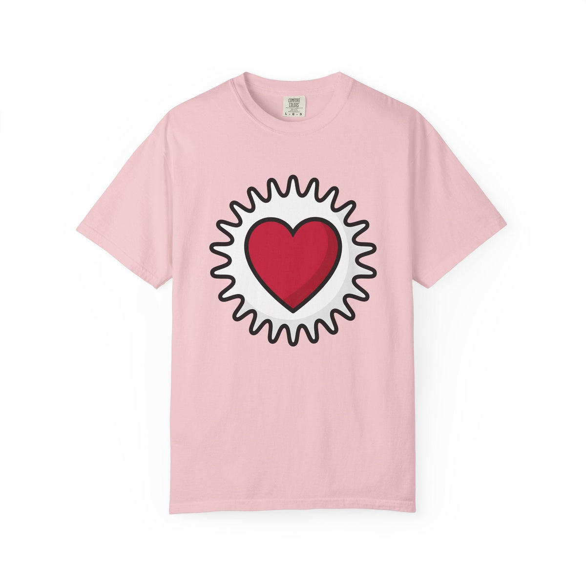 Heart Graphic Shirt Boho Chic Love Unisex Gift Bold Tee product image 3