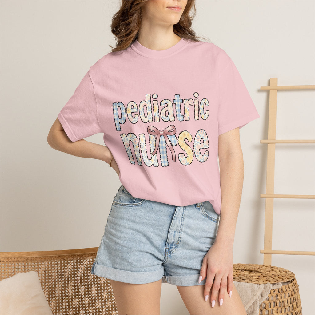 Blossom Patch Lettering Shirt Nurse Petals Unisex Gift product image 12