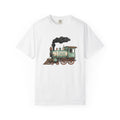 Steam Locomotive Shirt Trains Vehicles Unisex Gift Retro product image 1